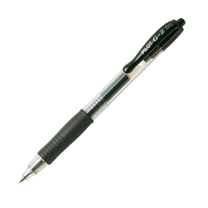 Στυλό GEL Pilot G-2 0.7 mm (Μαύρο) (2605001)