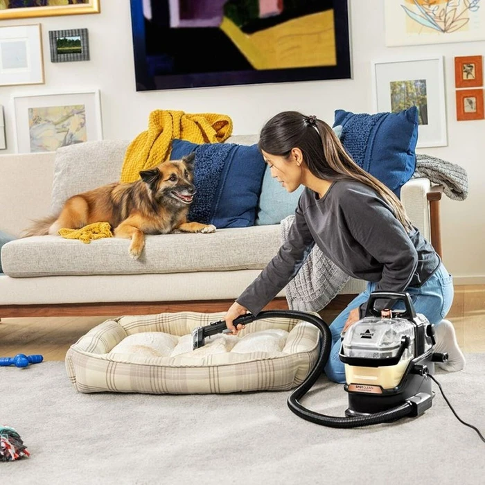 Bissell SpotClean HydroSteam Pro 3700N - Portable Carpet & Upholstery Cleaner (Wet / Steam)