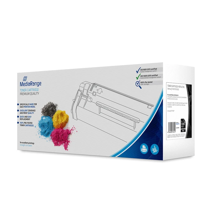 Toner Συμβατό MediaRange για Εκτυπωτές Samsung (Black) (MLT-D101S)