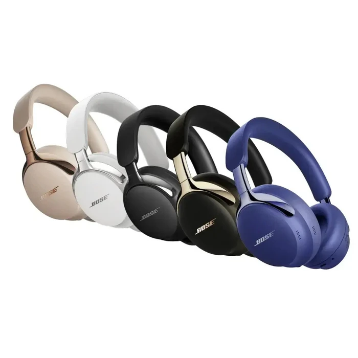 Bose QuietComfort Ultra (2nd Gen) Wireless/Wired Over‑Ear Headphones — Driftwood Sand