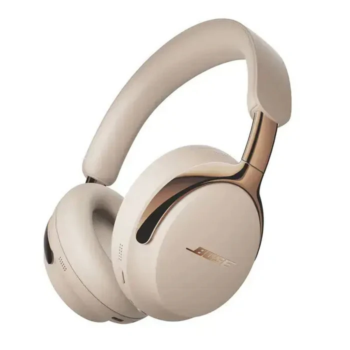 Bose QuietComfort Ultra (2nd Gen) Wireless/Wired Over‑Ear Headphones — Driftwood Sand
