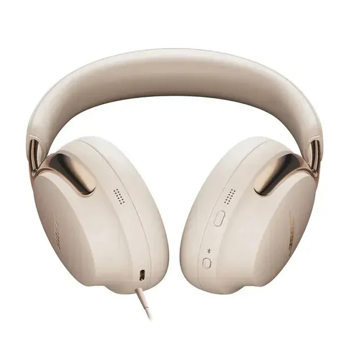 Bose QuietComfort Ultra (2nd Gen) Wireless/Wired Over‑Ear Headphones — Driftwood Sand