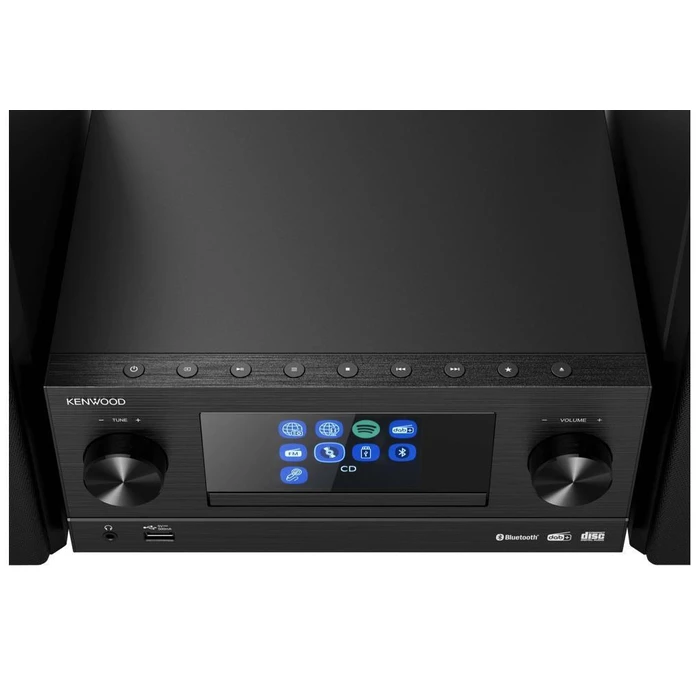 KENWOOD M-9000S-B Hi‑Fi Σύστημα 2.0 100W RMS Μαύρο