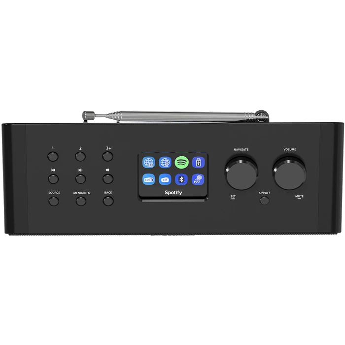Kenwood CR-ST90S SmartRadio DAB+ Internet Radio with Bluetooth, Spotify, Podcast - Black