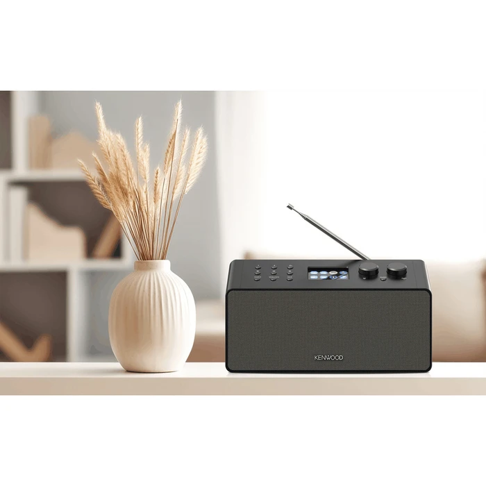 Kenwood CR-ST90S SmartRadio DAB+ Internet Radio with Bluetooth, Spotify, Podcast - Black