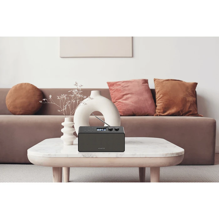 Kenwood CR-ST90S SmartRadio DAB+ Internet Radio with Bluetooth, Spotify, Podcast - Black