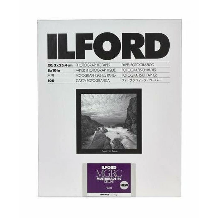 Φωτογραφικό χαρτί σε φύλλα Ilford Multigrade RC Deluxe Pearl 44M 13x18 cm, 100 φύλλα