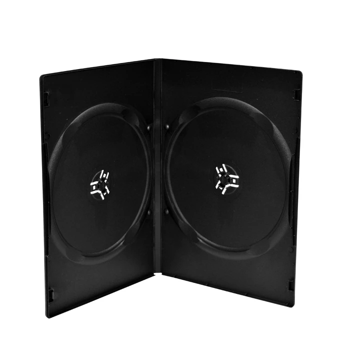 Θήκη CD/DVD MediaRange Slimcase for 2 discs 9mm Black(MRBOX14)