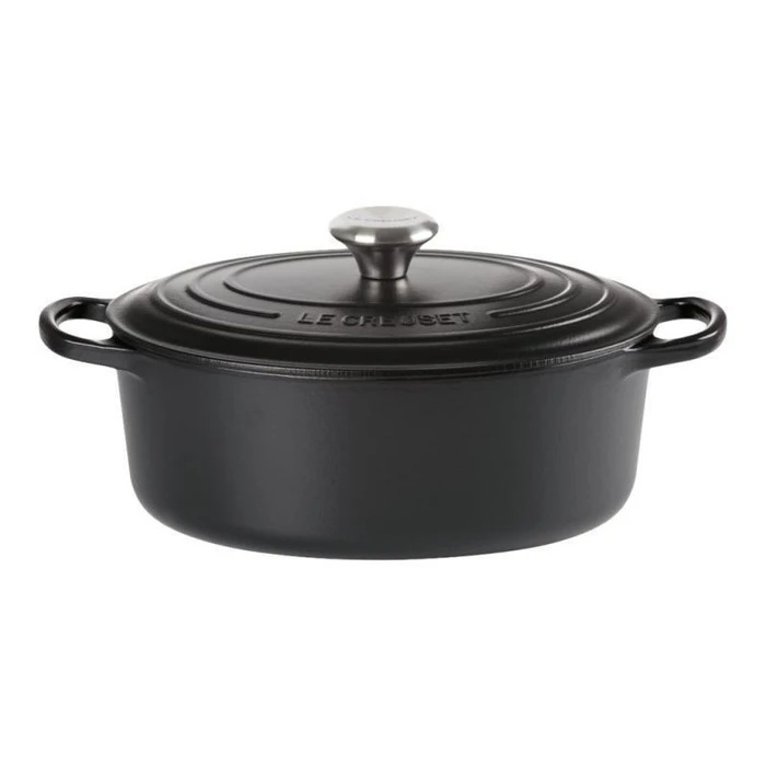 Le Creuset Signature Oval Roaster 31 cm Black