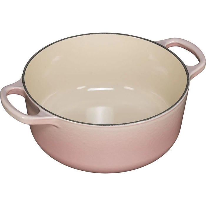 Le Creuset Signature Κατσαρόλα Στρογγυλή Χυτοσίδηρος 20 cm - Shell Pink (2.4 L)