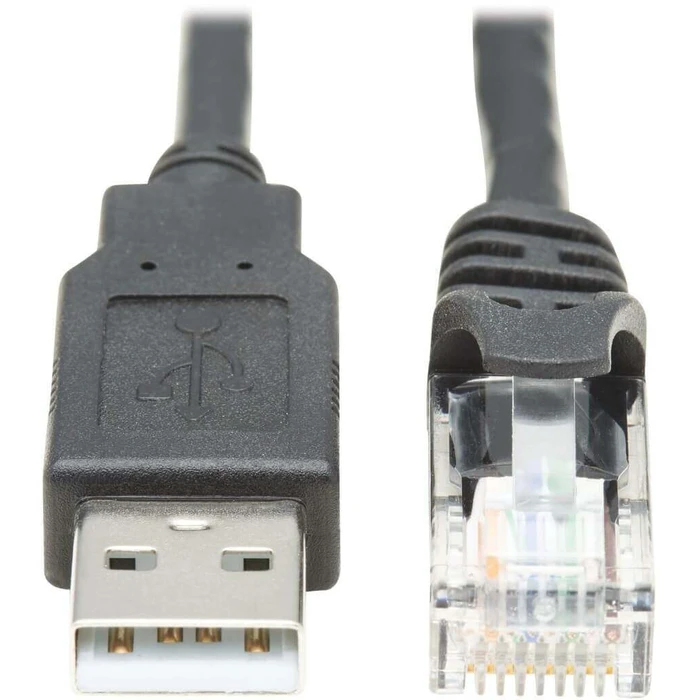 Default Eaton USB-A to RJ45 Rollover Console Cable M/M Cisco Compatible 2