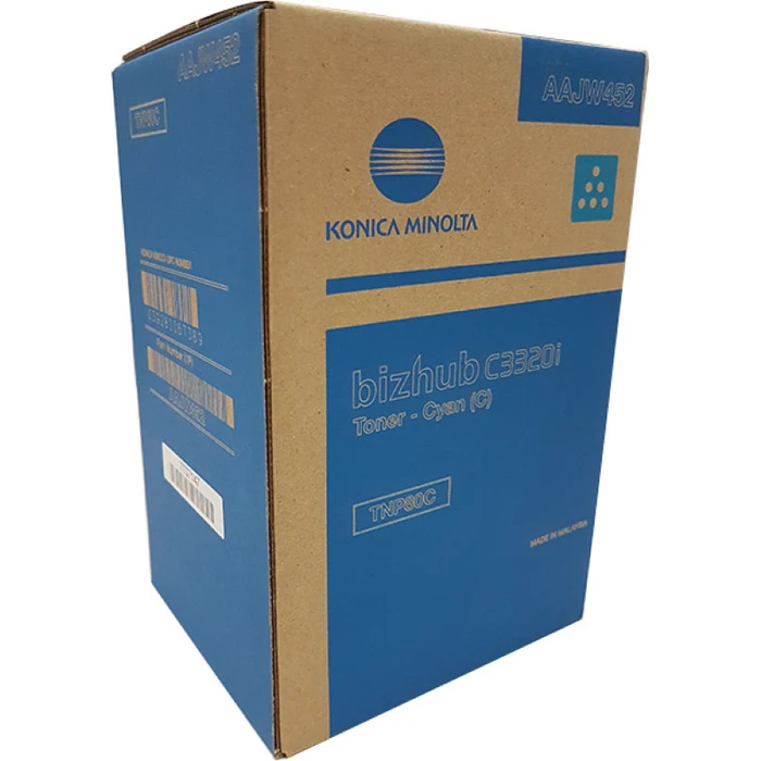 Γνήσιο Toner Konica Minolta TNP-80C Cyan 1 τεμάχιο – 9000 σελίδες