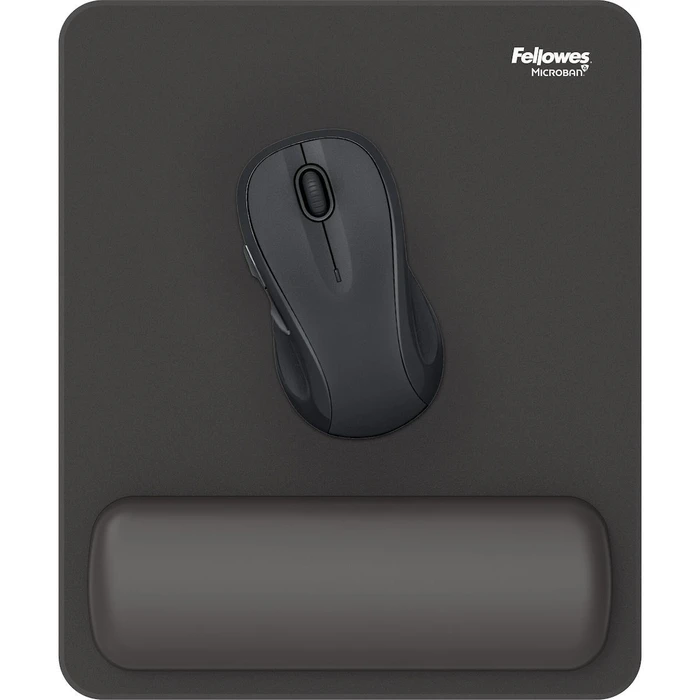 Fellowes Breyta mouse pad με υποστήριξη καρπού, μαύρο