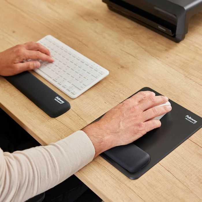 Fellowes Breyta mouse pad με υποστήριξη καρπού, μαύρο