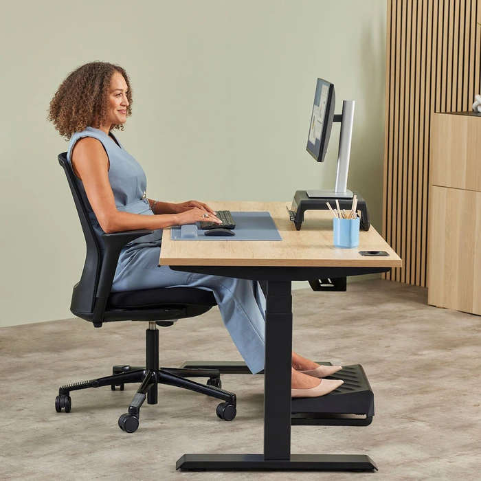 Αξεσουάρ Εργονομίας Χώρου Εργασίας Fellowes Breyta Wrist Support navy blue