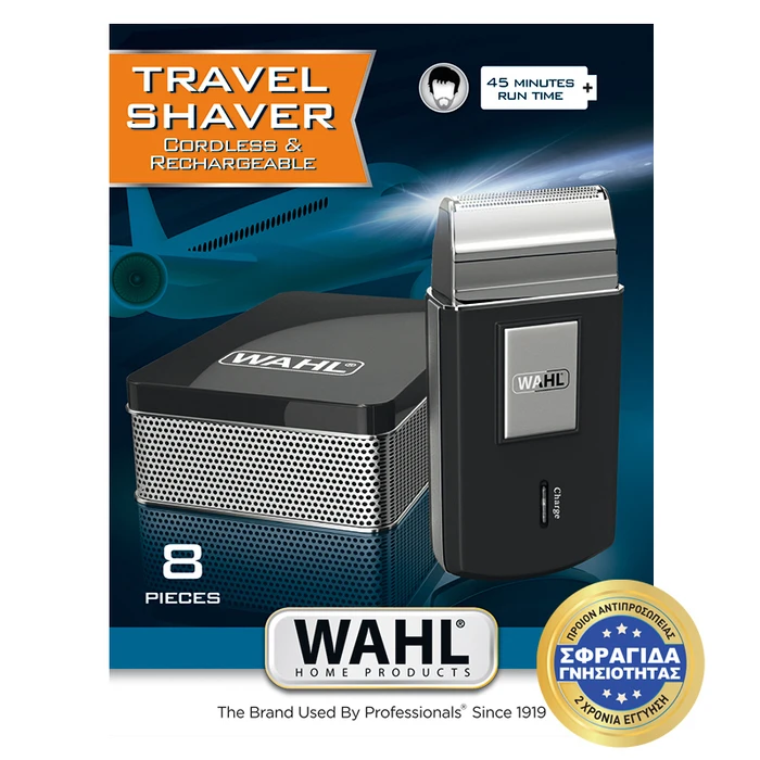 Wahl Professional 3615-1016 Foil Ξυριστική Μηχανή Προσώπου Επαναφορτιζόμενη