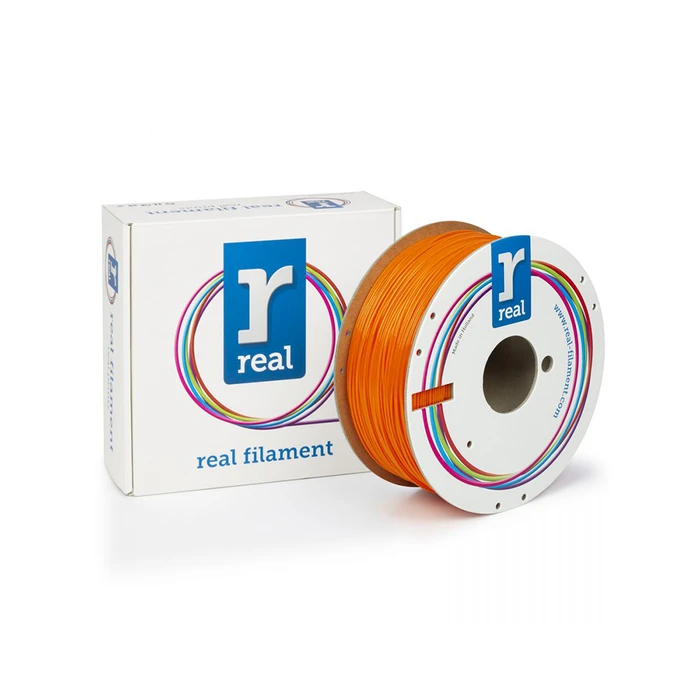 3D Printer Filament Real PETG - Orange   spool of 1Kg - 1.75mm