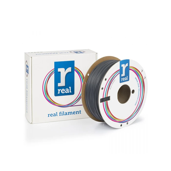 REAL FILAMENTS Tough PLA Φιλαμέντο 3D εκτύπωσης Γκρι 1kg 1.75mm