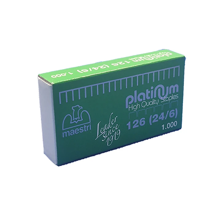 Συρραπτικά Σύρματα Roma Maestri 126 Platinum 24/6 1000τμχ (1003151)