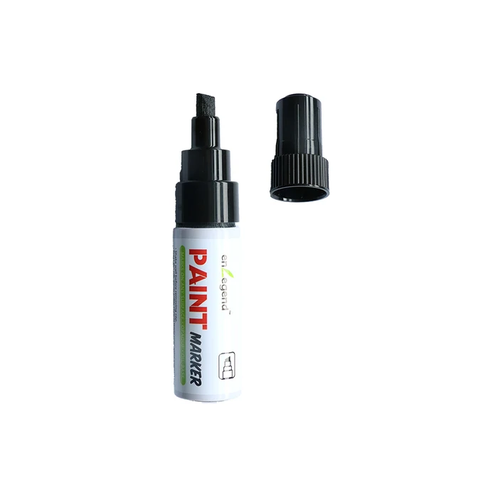 Μαρκαδόρος Enlegend Λαδιού 8.0mm Κοντός Μαύρος (ENL-PT280S-BK)