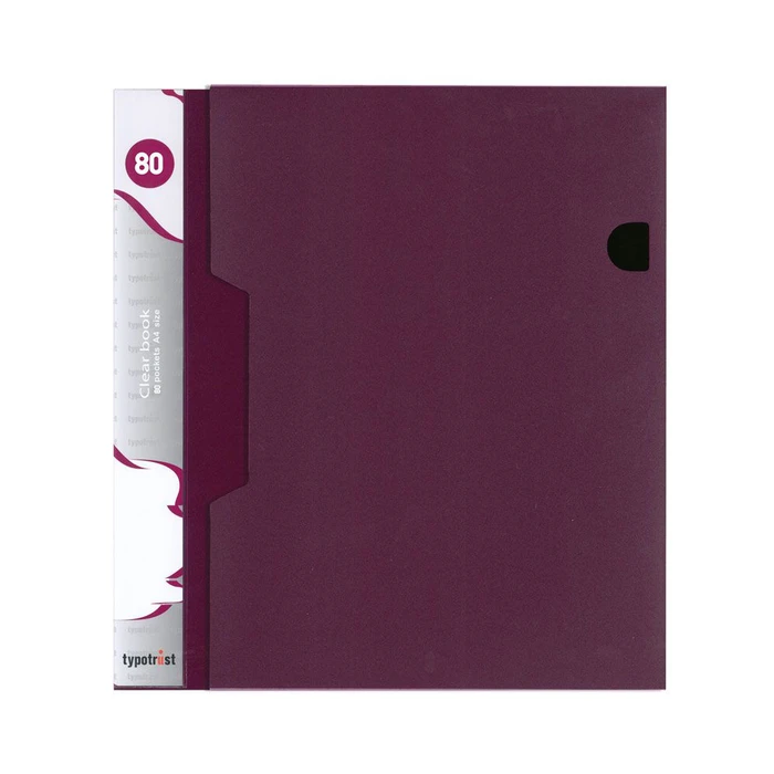 Σουπλ Typotrust Μπορντό 80 Ζελατίνες (TYPFP10080-26)