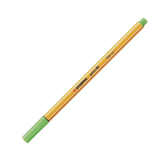 Μαρκαδόρος Σχεδίου Stabilo Point 88 No.43 0.4 mm (Leaf Green) (88/43)