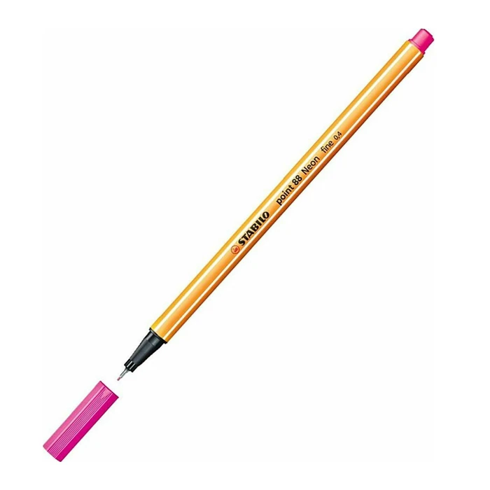 Μαρκαδόρος Σχεδίου Stabilo Point 88 0.4 mm (Neon Pink) (88/056)
