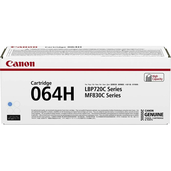 Toner Canon LBP722Cdw/MF 832Cdw SERIES CYAN HC (10.4k) (4936C001)