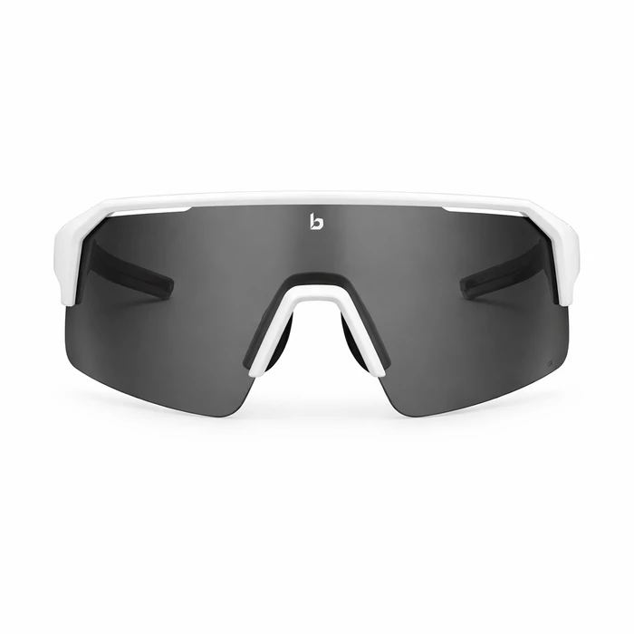 Bolle Unisex Γυαλιά Ηλίου με Λευκό Σκελετό και Μαύρο Φακό BS005004