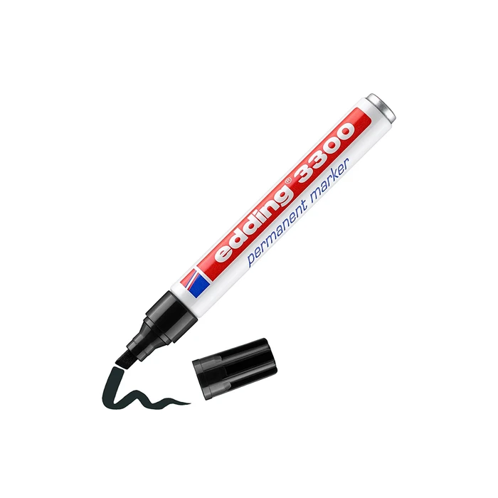 Μαρκαδόρος Edding 3300 Permanent Marker Black (4-3300001)