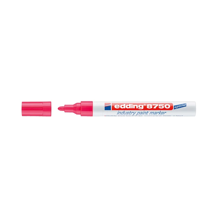Μαρκαδόρος Edding 8750 Industry Paint Marker Red (4-8750002)