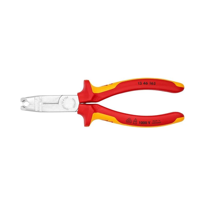 Πένσα Απογύμνωσης Καλωδίων Knipex με Κόφτη και Μήκος 165mm (1346165)