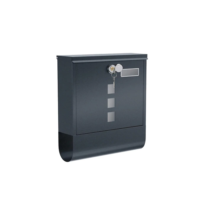 Songmics Γραμματοκιβώτιο Εξωτερικού Χώρου Anthracite (GMB20AG)