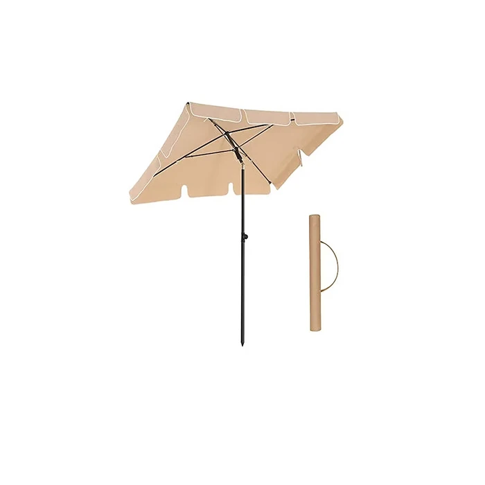 Songmics Ομπρέλα Δαπέδου Τετράγωνη 160 g/m² Taupe (GPU180K01) (SNGGPU180K01)