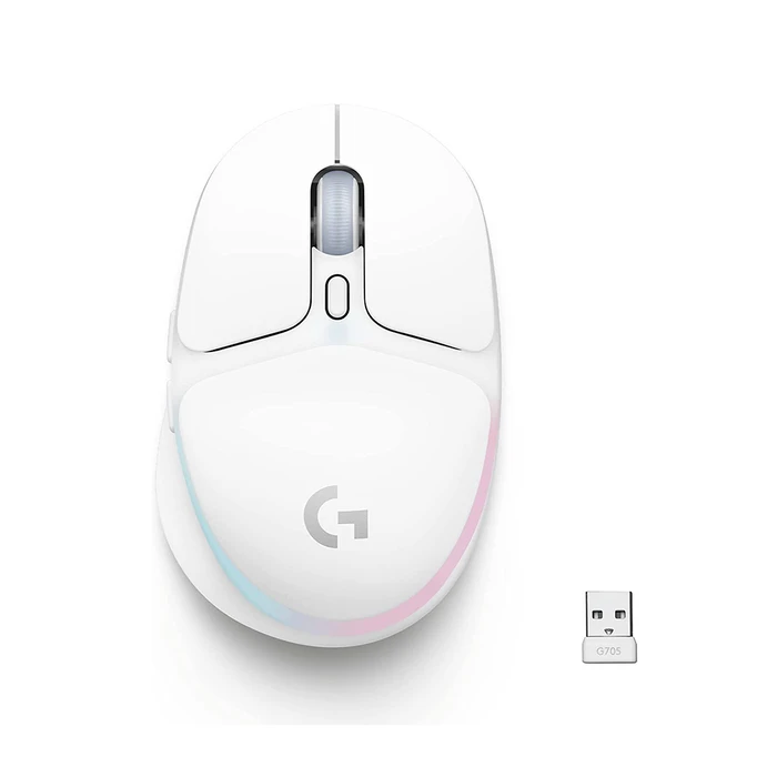 Ποντίκι Gaming Ασύρματο Logitech G705 White (910-006367)
