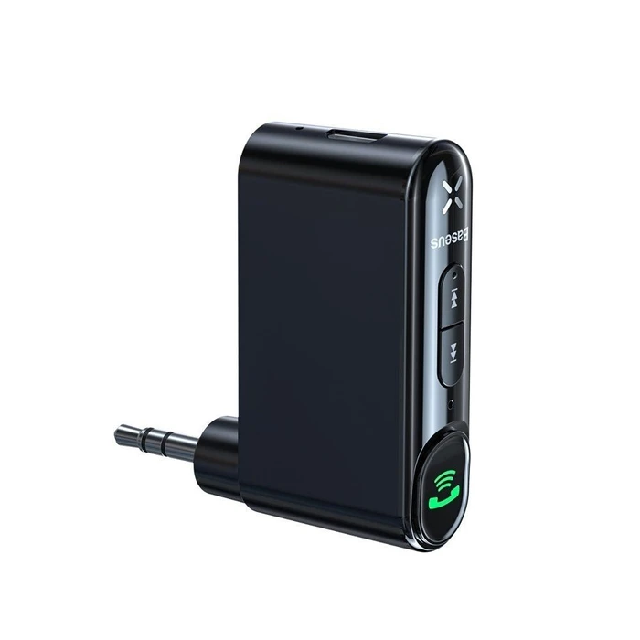 Baseus Bluetooth Αυτοκινήτου για το Ηχοσύστημα (AUX / Audio Receiver / με USB θύρα Φόρτισης) WXQY-01