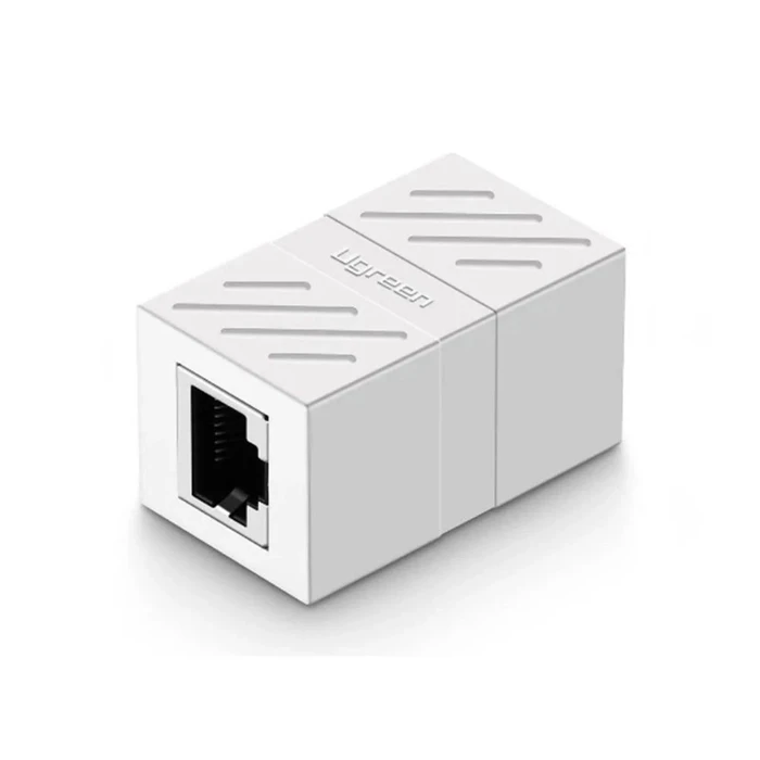 Αξεσουάρ Δικτύου Ugreen Cat7 RJ45 Ethernet Coupler White (20311) (UGR20311)