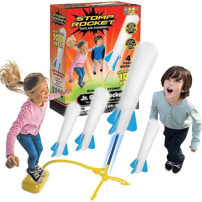 Παιχνίδι Stomp Rocket Jr. Glow 4 Rockets (SR100007)