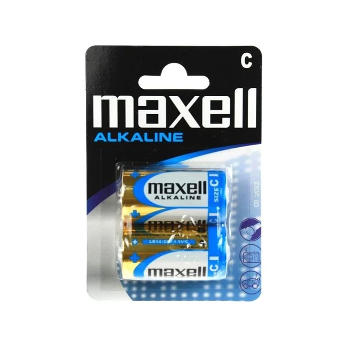 Αλκαλικές Μπαταρίες Maxell C 1.5V 2τμχ (9018008)