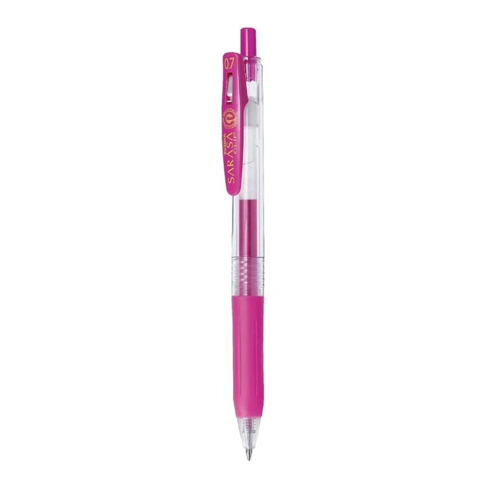 Στυλό Zebra Sarasa Clip Gel Pen 0.7 Φούξια