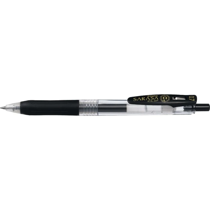 Στυλό Zebra Sarasa Clip Gel Pen 0.7 Μαύρο