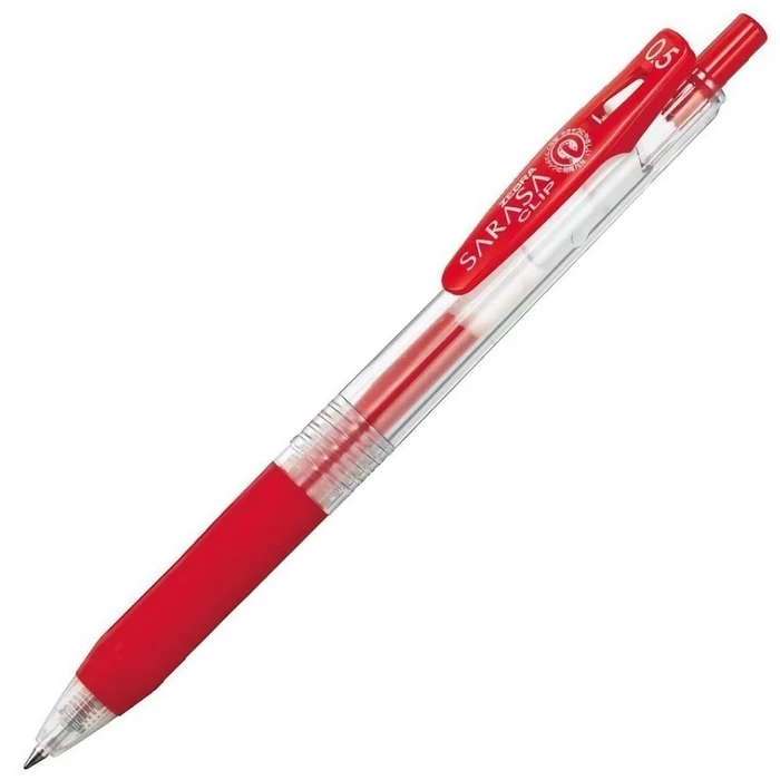 Στυλό Zebra Sarasa Clip Gel Pen 0.5 Κόκκινο