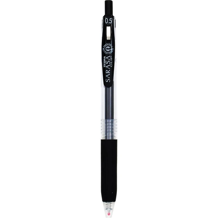 Στυλό Zebra Sarasa Clip Gel Pen 0.5 Μαύρο
