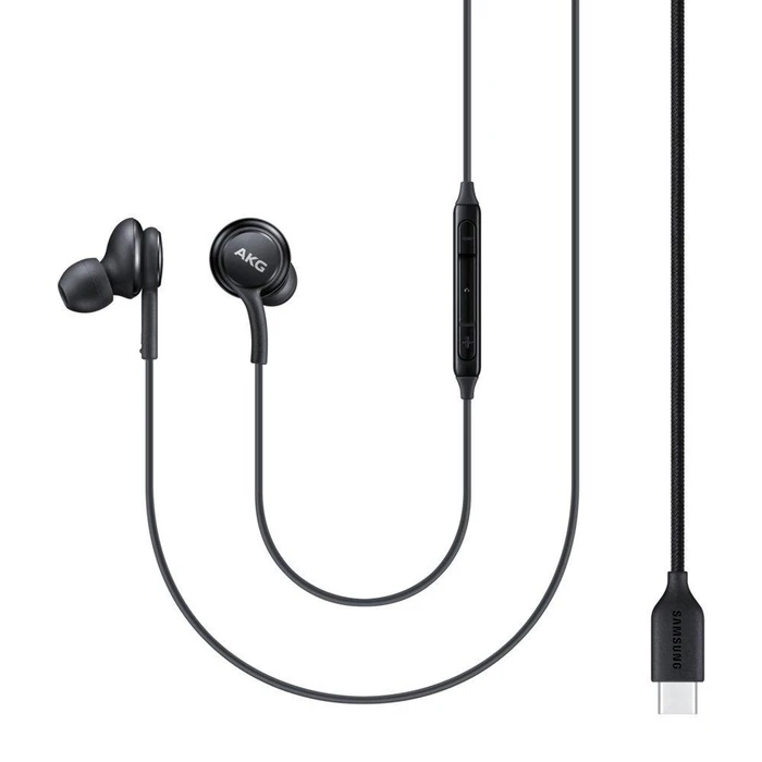 Samsung Ακουστικά In Ear USB C Μαύρα EO IC100BBEGEU