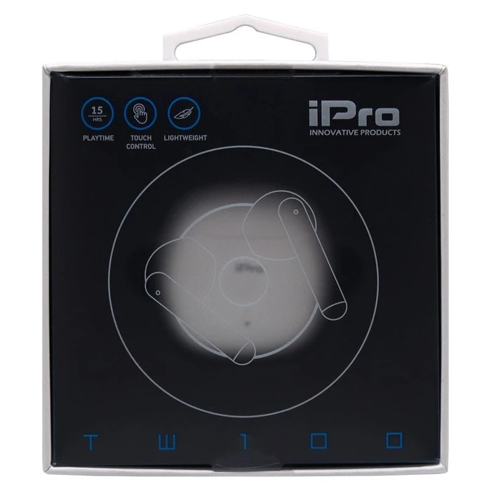 Bluetooth Handsfree iPro True Wireless Earphones TW100 White (010701-0253)