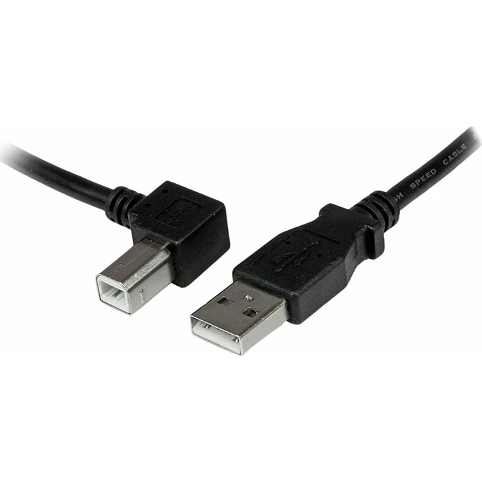 StarTech USB A B Cable Left Angle 3 m