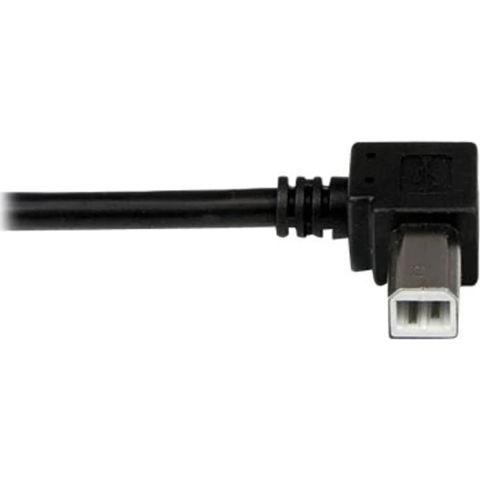 StarTech USB A B Cable Left Angle 3 m