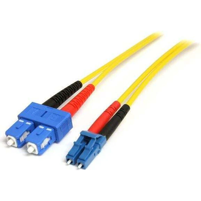 StarTech Καλώδιο Οπτικής Ίνας Εξωτερικού Χώρου 7m LC σε SC Κίτρινο - SMFIBLCSC7