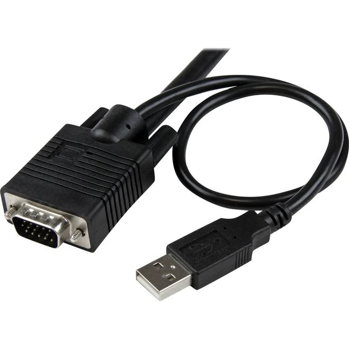 Default StarTech 2 Port KVM Switch VGA USB with Remote Switch Button