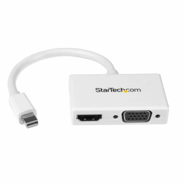 StarTech mini DisplayPort (male) to HDMI & VGA (female) Adapter - White (MDP2HDVGAW)